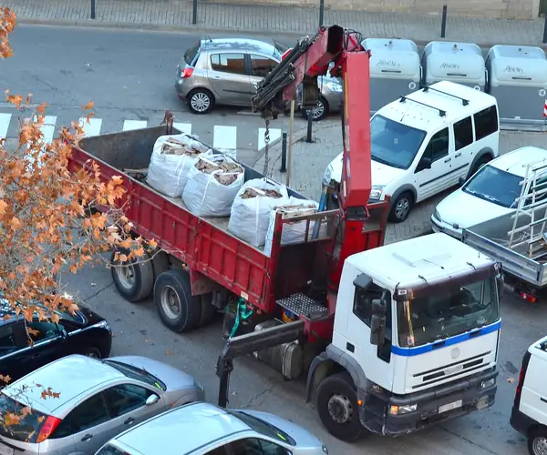 grue décharge big bag